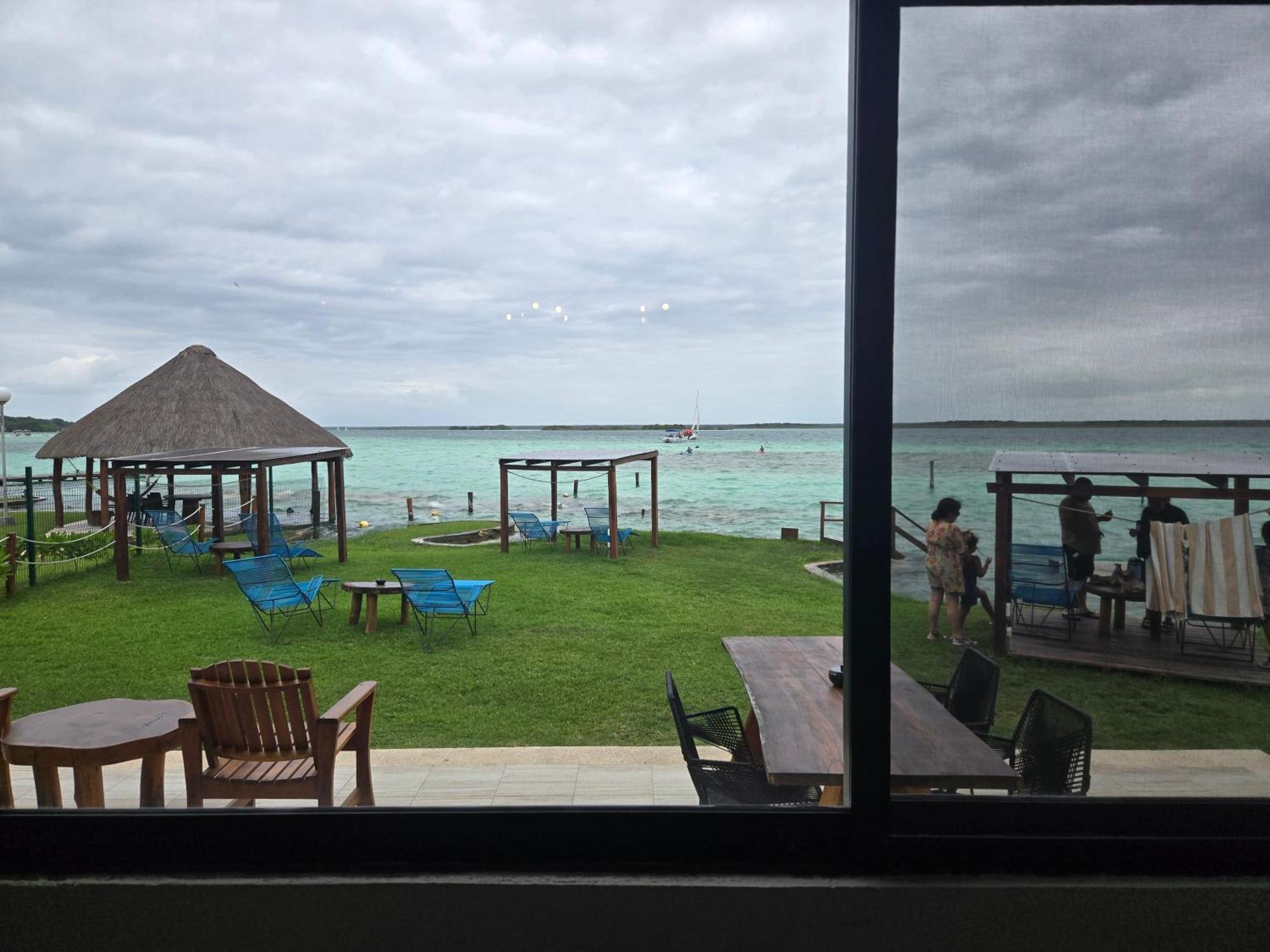 Blue Caribe Bacalar Front Lagoon Kültér fotó